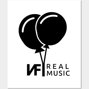 NF Real Music Balloons Posters and Art